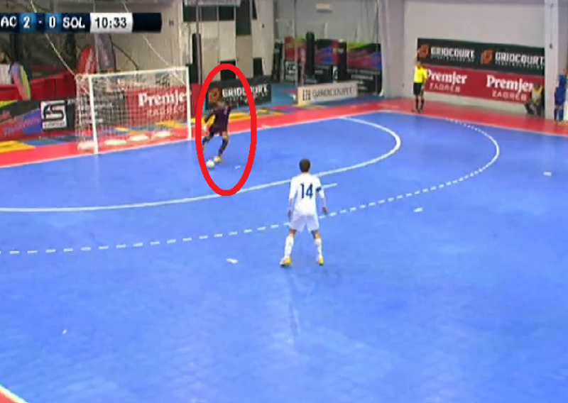 Pogodak s hrvatskih futsal terena svjetska je atrakcija