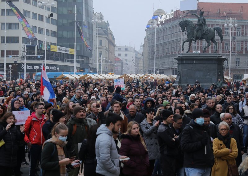 Policija podignula optužni prijedlog protiv organizatora antikorona prosvjeda u Zagrebu
