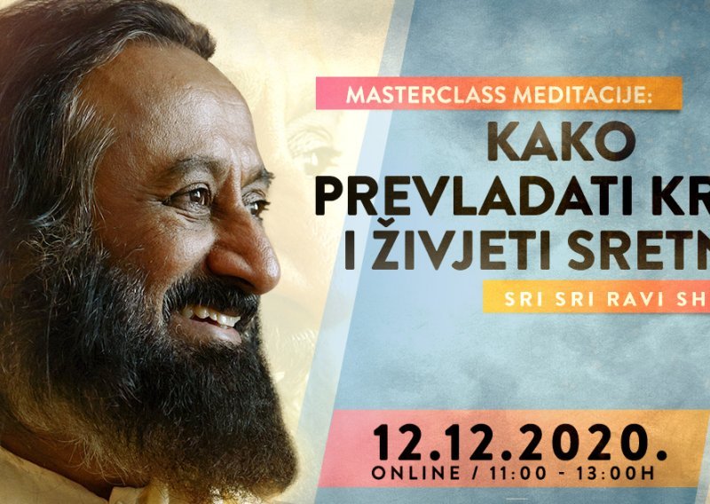 Ojačajte imunološki sustav i rješite se stresa uz pomoć indijskog  duhovnog vođe Sri Sri Ravi Shankare