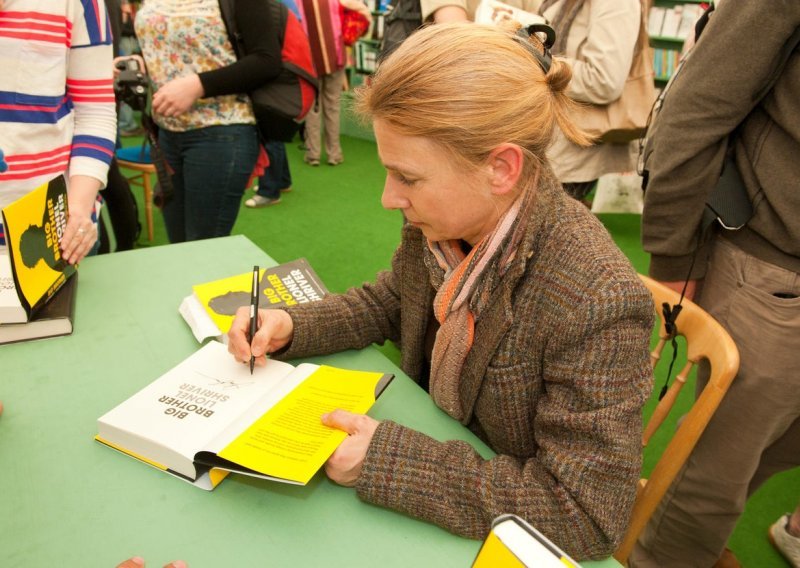 Lionel Shriver, Valeria Luiselli i Josip Novakovich na 14. FEKP-u