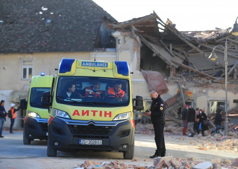 Hitna pomoć nakon potresa imala 625 intervencija