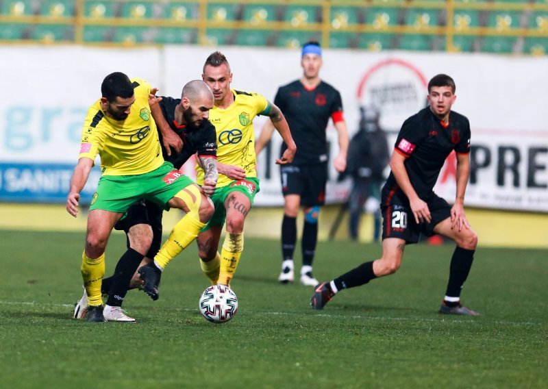 [VIDEO/FOTO] Siniša Oreščanin nije krenuo s Goricom prema planovima i željama; Matej Vuk zabio prvi prvenstveni gol u 2021. godini