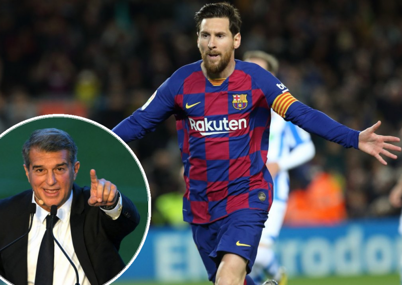 Messi znakovito reagirao kad mu se obratio novi predsjednik Barcelone dok je držao važan govor; Leo, oprosti mi, ali...