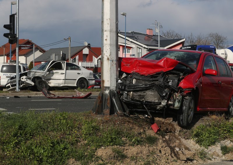 Sudar na Velikogoričkoj cesti, nekoliko osoba je ozlijeđeno