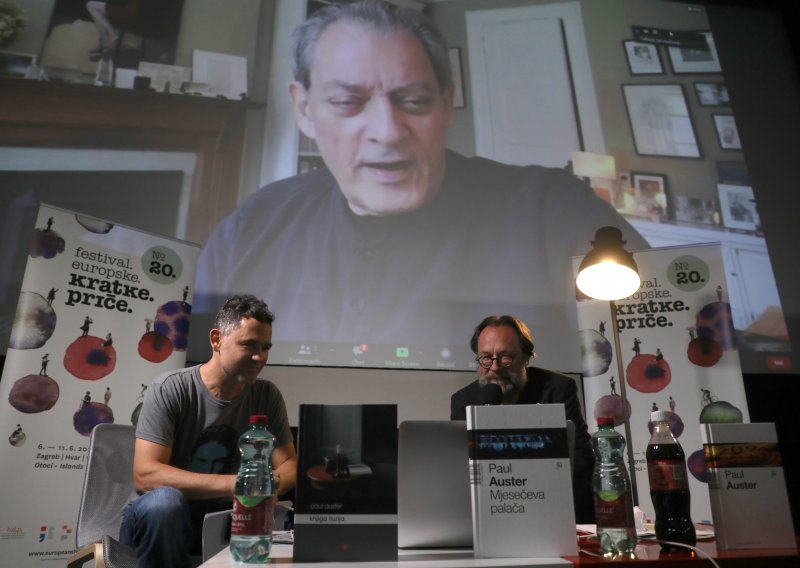 Legendarni američki pisac Paul Auster otvorio Festival europske kratke priče: Svijet je u mojoj glavi, a tijelo je u svijetu