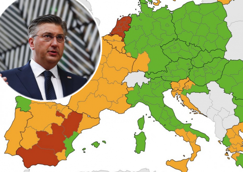 Istrijani traže od Plenkovića: 'Imamo bolje korona brojke od svih primorskih županija, a opet smo u narančastoj zoni. To se mora promijeniti, stisnite Bruxelles!'