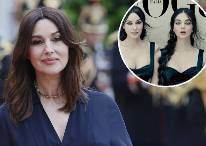 Prelijepe mama i kći: Monica Bellucci s kćerkom krasi naslovnicu Voguea