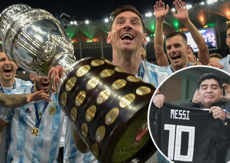 [ANKETA] Leo Messi napokon je osvojio veliki trofej s reprezentacijom; u Argentini se svi sada pitaju - može li dostići slavu nogometnog božanstva Diega Maradone?