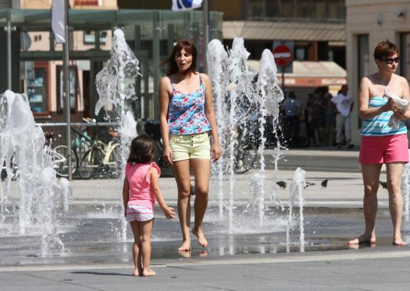 DHMZ upozorava: Danas će temperatura biti do 36 stupnjeva