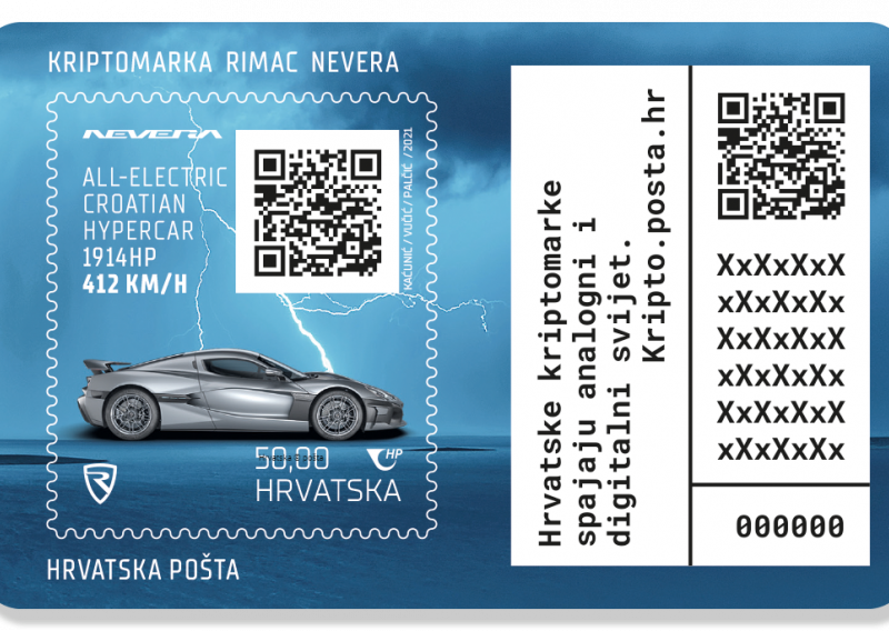 Rimac Nevera na trećoj hrvatskoj kriptomarki