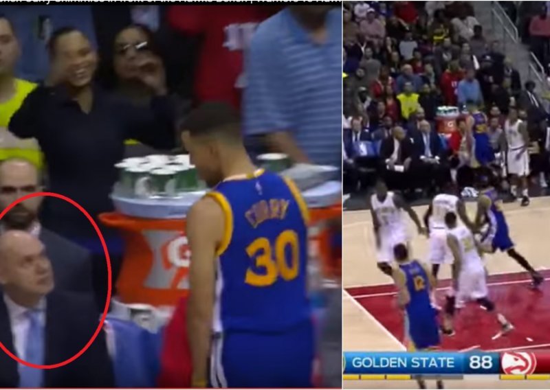 Curry se nakon trice bahato šepurio ispred hrvatskog trenera