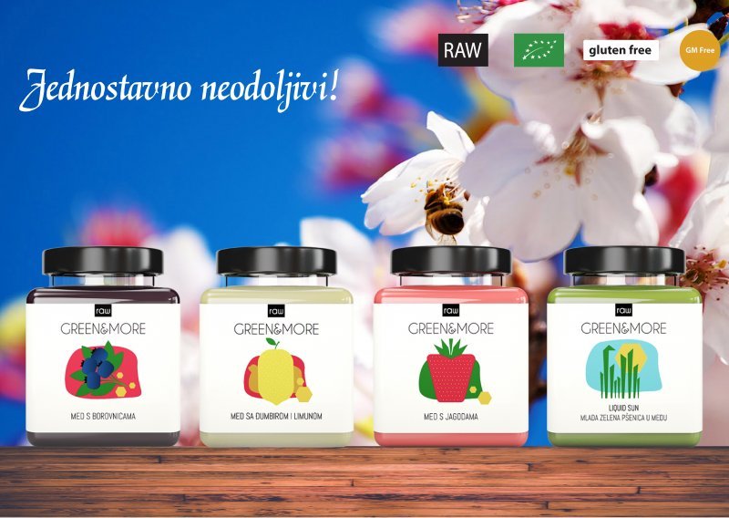 Jednostavno neodoljivi – Green&More RAW krem medovi