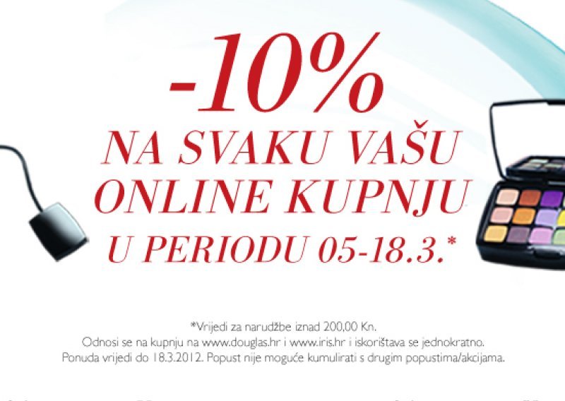 Iris i Douglas parfumerije Vas nagrađuju za svaku online kupnju!