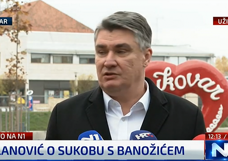 Milanović ne staje, Plenkovića nazvao 'puzajućim državnim udavom', pa opleo po Banožiću: Banožić nije vatra, Banožić je opušak