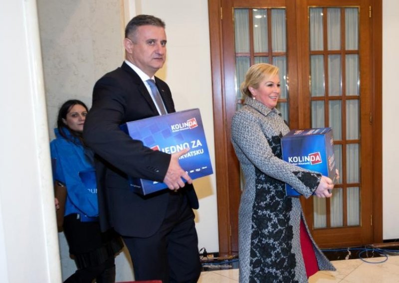 Kolinda Grabar Kitarović predala čak 328.683 potpisa