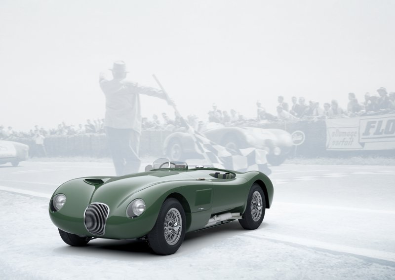 Jaguar C-Type i na fotografijama oduzima dah, a u stvarnosti izgleda još nevjerojatnije