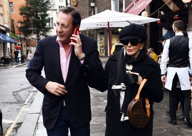 Legendarna Joan Collins ne odvaja se od svog 32 godine mlađeg supruga