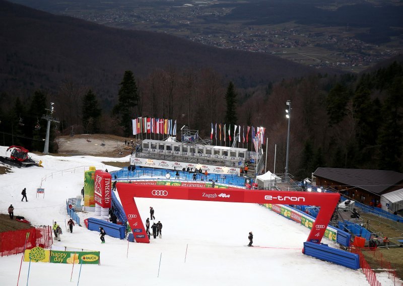 Loše vijesti sa Sljemena; muški slalom definitivno otkazan, vremenski uvjeti nadvladali nadljudske napore organizatora