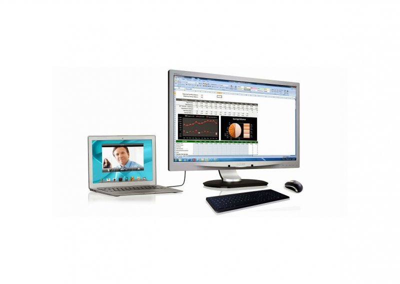 Philipsov USB docking monitor sad ima IPS i puni HD