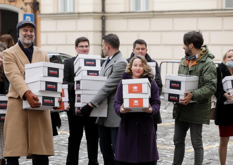 Počeo postupak provjere potpisa Mostovih referendumskih inicijativa