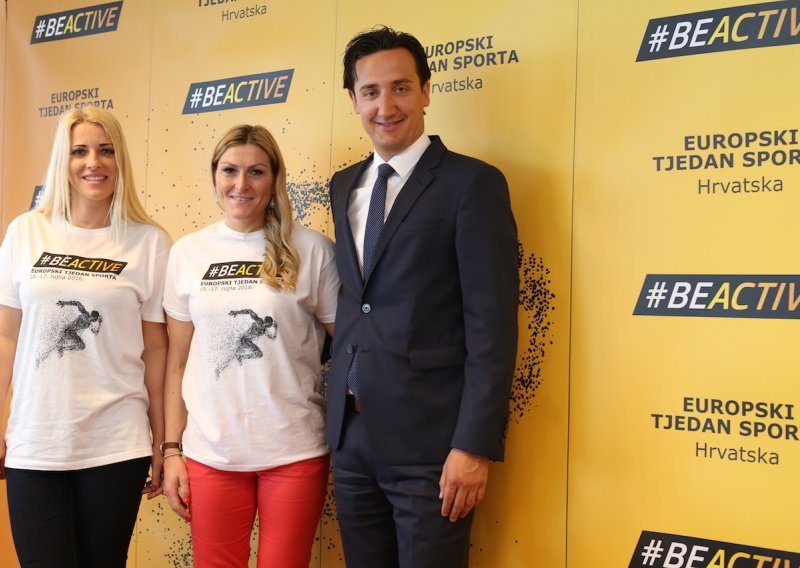 Janica Kostelić, Marija Crnković i društvo predstavili europski tjedan sporta