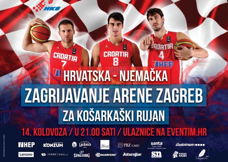 Spektakl u Areni; NBA zvijezda testira hrvatske košarkaše!