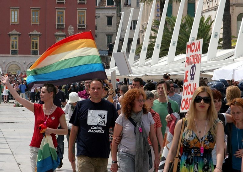 Manje policajaca na splitskom Gay prideu