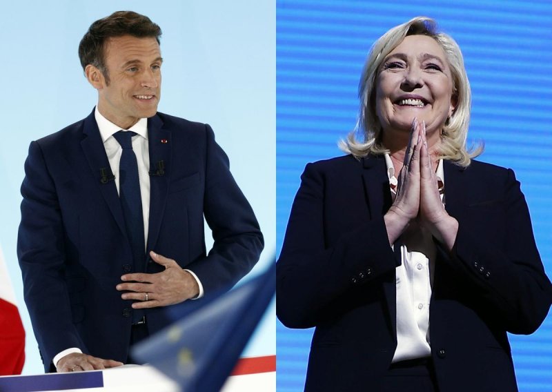 Macron i Le Pen idu u drugi krug, gubitnici stali iza aktualnog predsjednika: 'Le Pen ne smije dobiti ni jedan jedini glas'