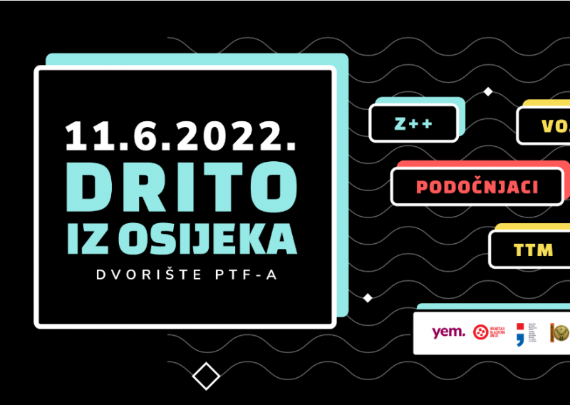 Drito iz Osijeka: Open-air izdanje najjačeg trap festivala s domaćim izvođačima