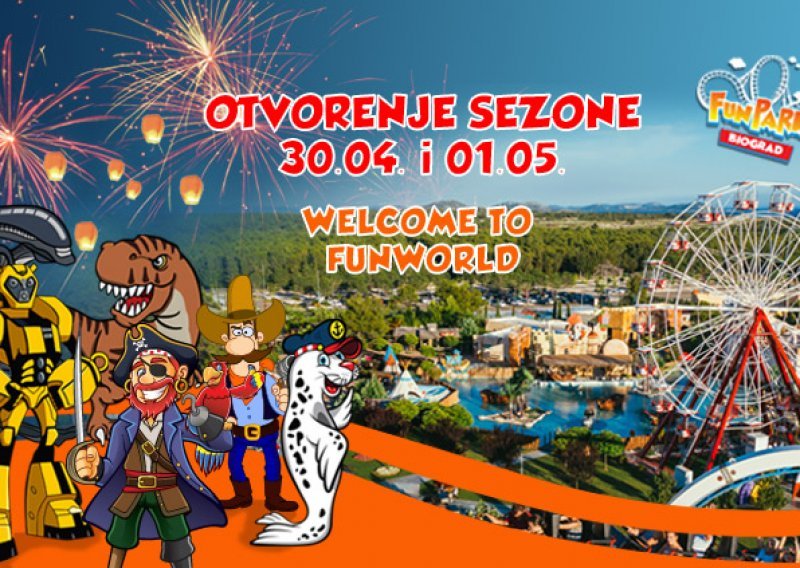 Fun Park Biograd otvara sezonu uz odličan zabavni program i vatromet