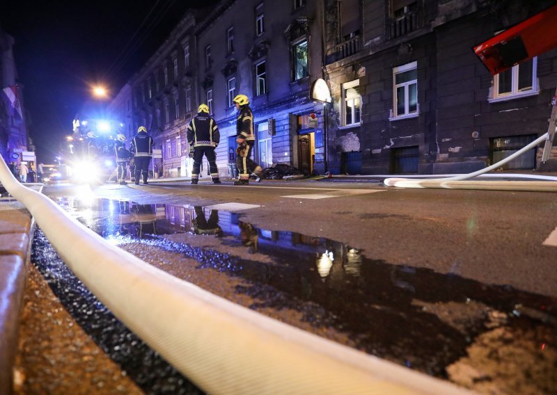 [FOTO/VIDEO] Policija objavila detalje: Uzrok požara u strogom centru Zagreba je punjač za mobitel