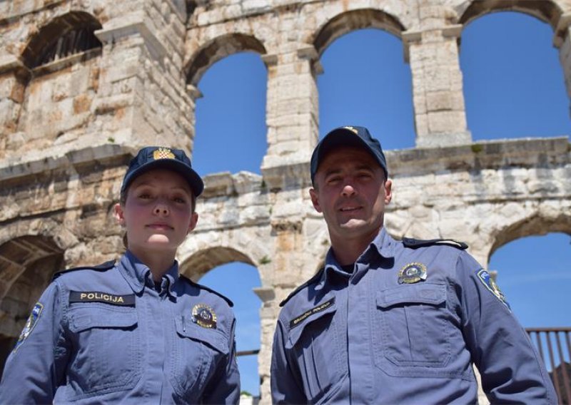 Mlade snage reda i mira: Kristofer nastavlja obiteljsku tradiciju, a Laura poručuje: Od kada znam za sebe željela sam biti policajka