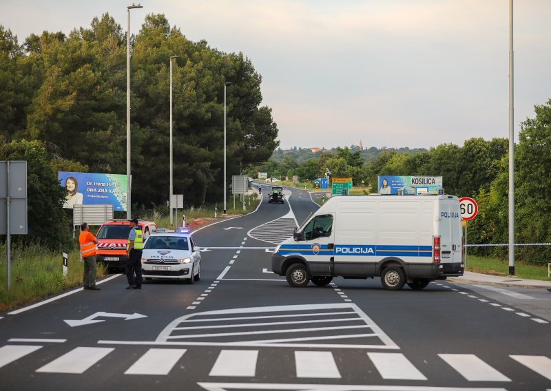 Pula: Suvozačica na motociklu podlegla ozljedama