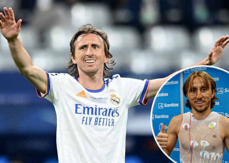 Luka Modrić stigao je na pripreme Reala; kao najstariji igrač odmah je završio 'na aparatima'...