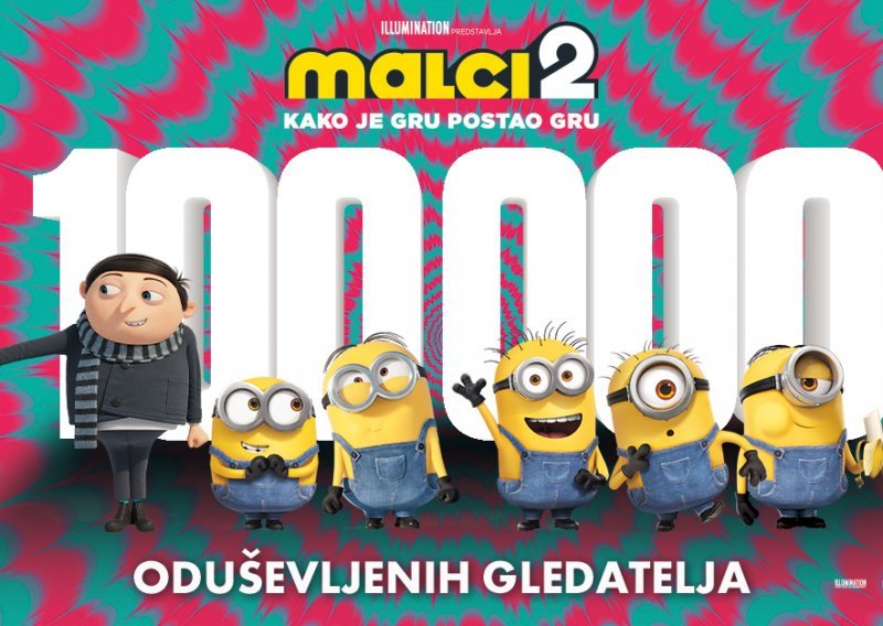 Nakon skoro 3 godine prvi crtani kojeg je pogledalo preko 100.000 kino gledatelja