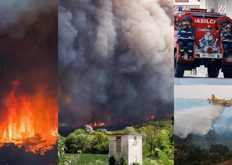 Veliki požar na slovenskom Krasu uz granicu s Italijom odnio život: Na talijanskoj strani poginula volonterka civilne zaštite