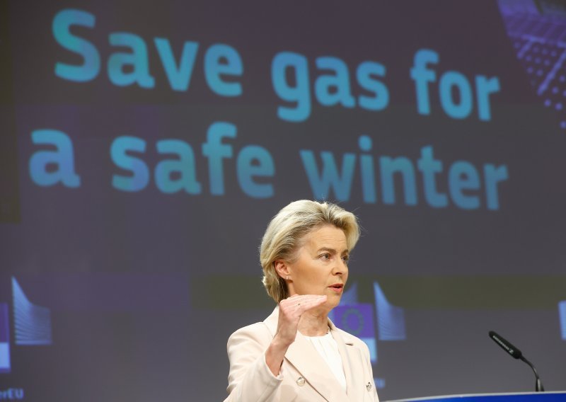 Von der Leyen: Europa mora biti solidarna u plinskoj krizi