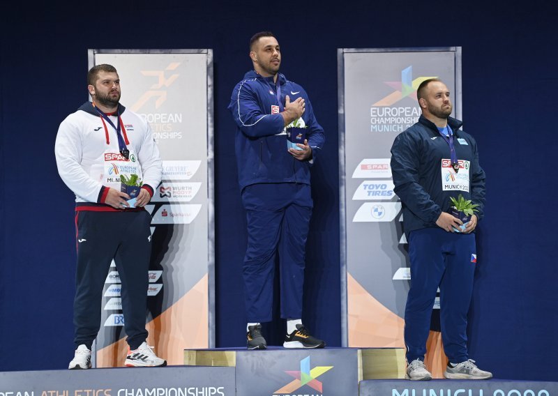 Hrvatskom bacaču kugle Filipu Mihaljeviću pronađena i vraćena zlatna medalja, evo gdje je zalutala... Još se ne zna je li u pitanju krađa