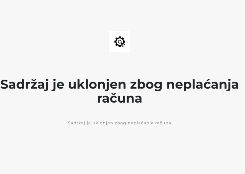 Petrinjski HDZ objasnio zašto ima praznu stranicu, no nisu objasnili zašto na njoj piše 'sadržaj je uklonjen zbog neplaćanja računa'