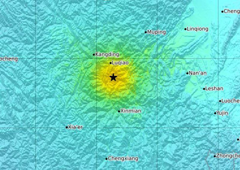 Snažan potres magnitude 6,8 pogodio Kinu, zasad nema izvještaja o žrtvama