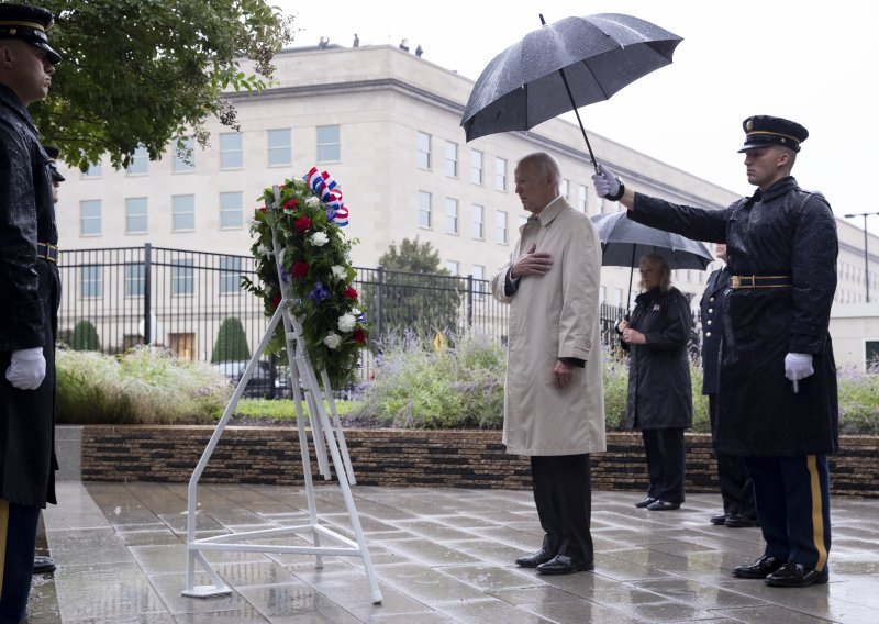 Pljusak na obljetnici 11. rujna, Joe Biden obećao: Nikad nećemo ustuknuti pred teroristima!