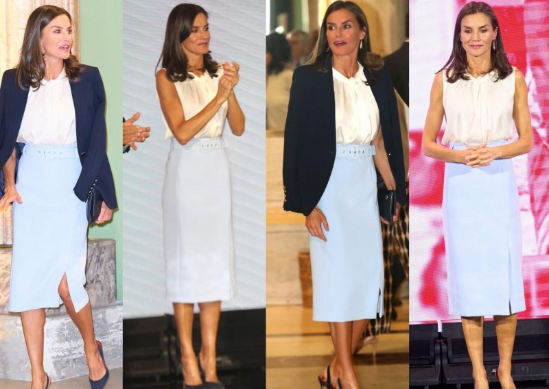 Kraljica Letizia poslovnoj je eleganciji jednim chic detaljem dala poseban štih