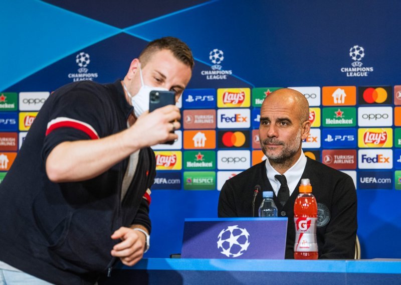 Pep Guardiola svašta je prošao u životu, ali je ovakvo nešto prvi puta doživio na novinskoj konferenciji; što uopće reći?