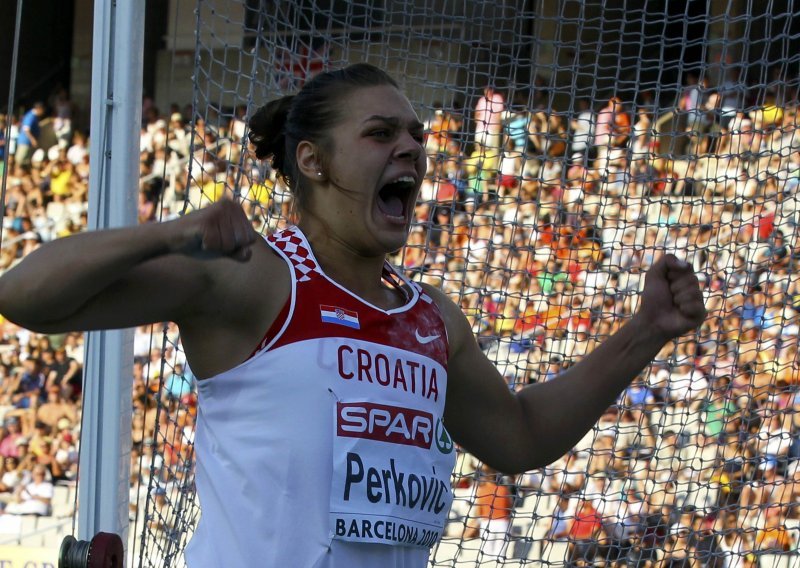 Croatia's Sandra Perkovic wins discus gold in Barcelona