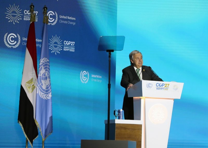 Šef UN-a otvorio skup svjetskih vođa u Egiptu dramatičnim upozorenjem: Čovječanstvo na autocesti prema klimatskom paklu kreće s nogom na papučici gasa