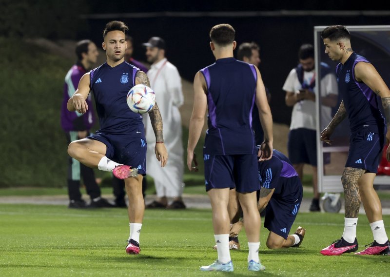 Argentinci trenirali bez Lionela Messija, a prva zvijezda Gaučosa dan je provela uz suprugu