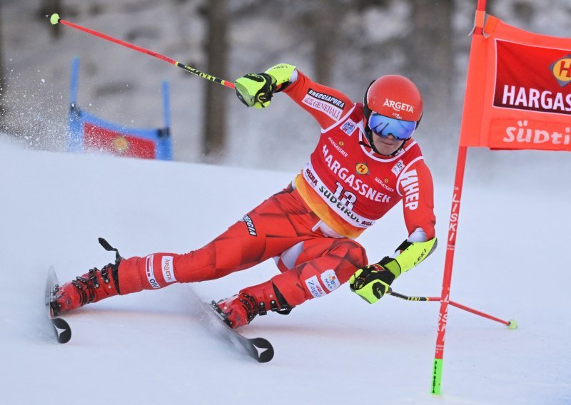 Filip Zubčić 10. na veleslalomu u Alta Badiji, postolje mu pobjeglo za više od sekunde