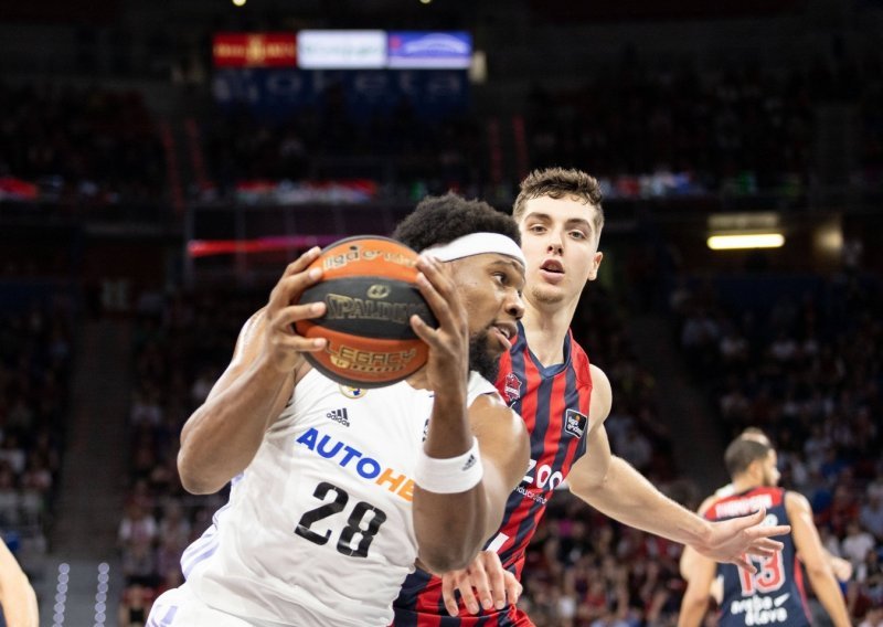 Baskonia pobjedom protiv Reala ostala na vrhu; Mario Hezonja bez značajnijeg učinka