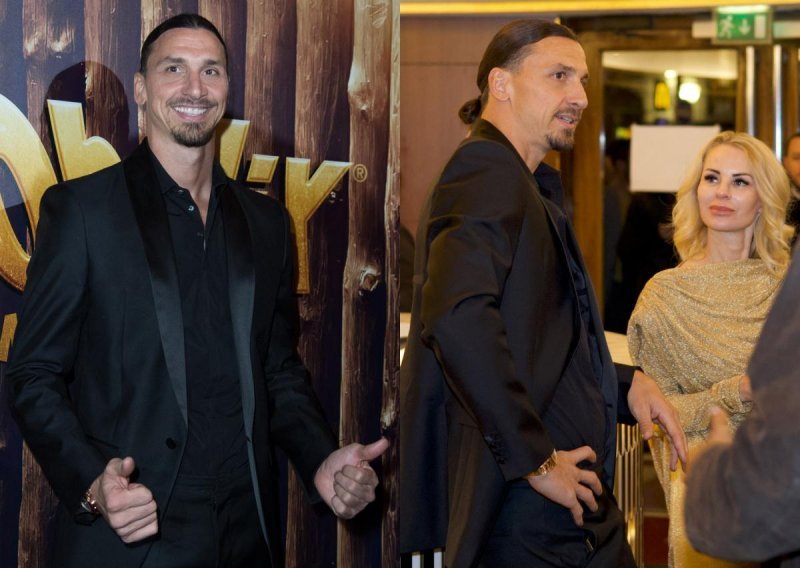 Zlatan Ibrahimović u najdražem društvu stigao na crveni tepih