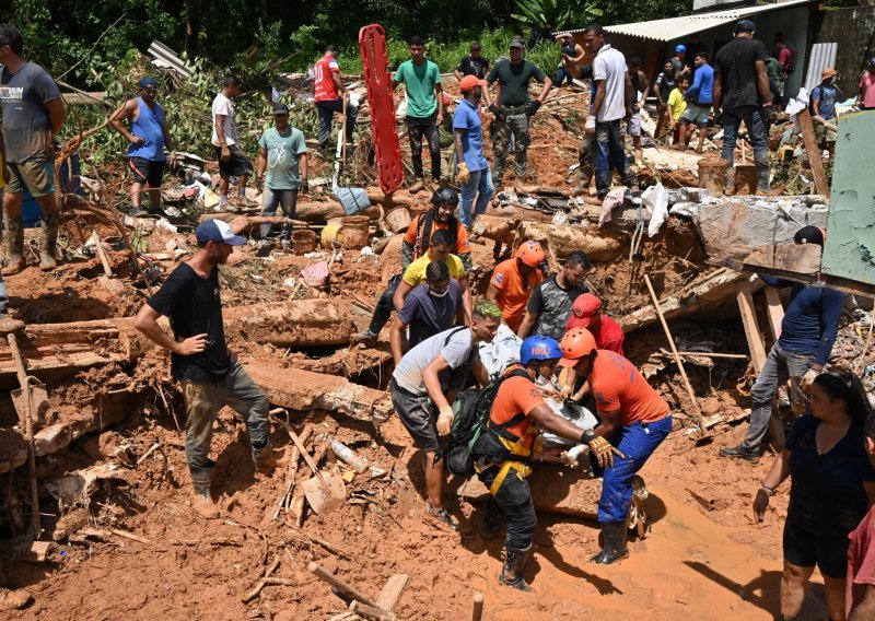 Broj mrtvih od posljedica jakih kiša u Brazilu popeo se na 46, očekuju se nove oborine